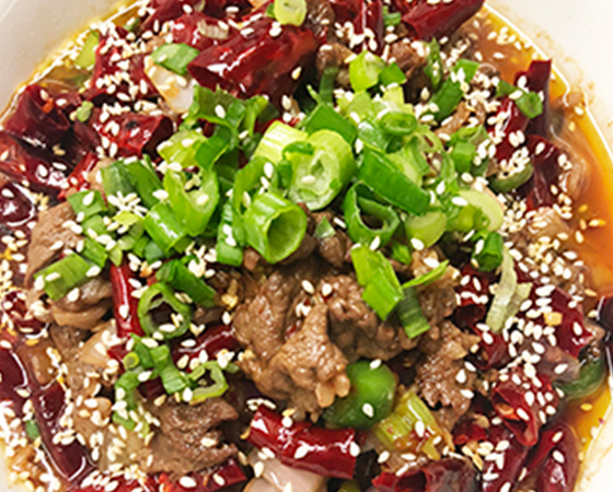 Image: (90) Beef in Chili Oil